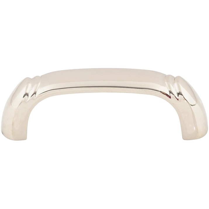 Top Knobs M2132 Dover 2 1 2 Center To Center Handle Cabinet Pull From The Tuscany Series Polished Nickel