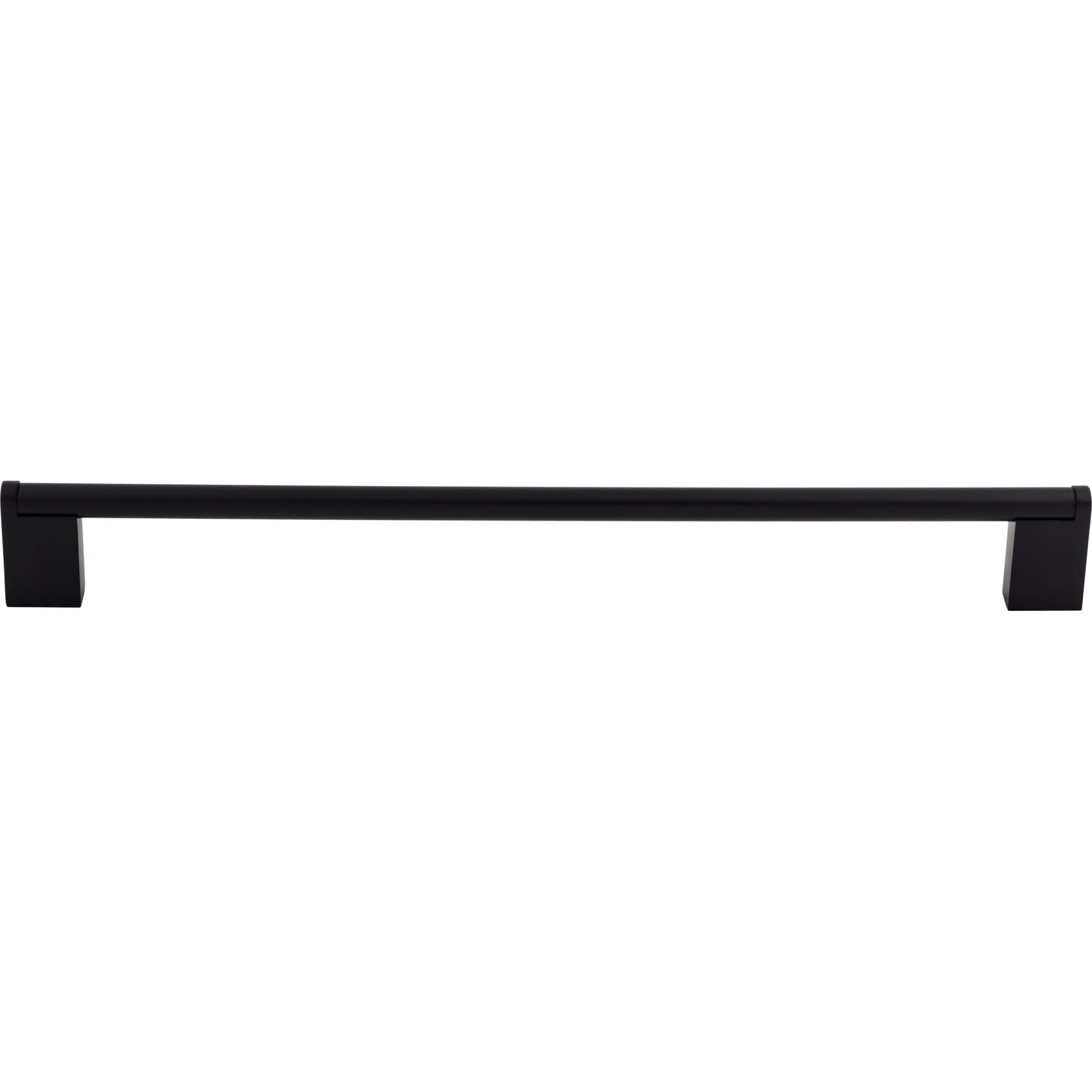 Top Knobs M1061 Princetonian 18 7 8 Center To Center Handle Cabinet Pull From The Bar Pulls Series Flat Black