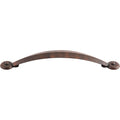 Top Knobs M1240 Angle 5 128 Mm Center To Center Handle Cabinet Pull From The Dakota Series Patina Rouge