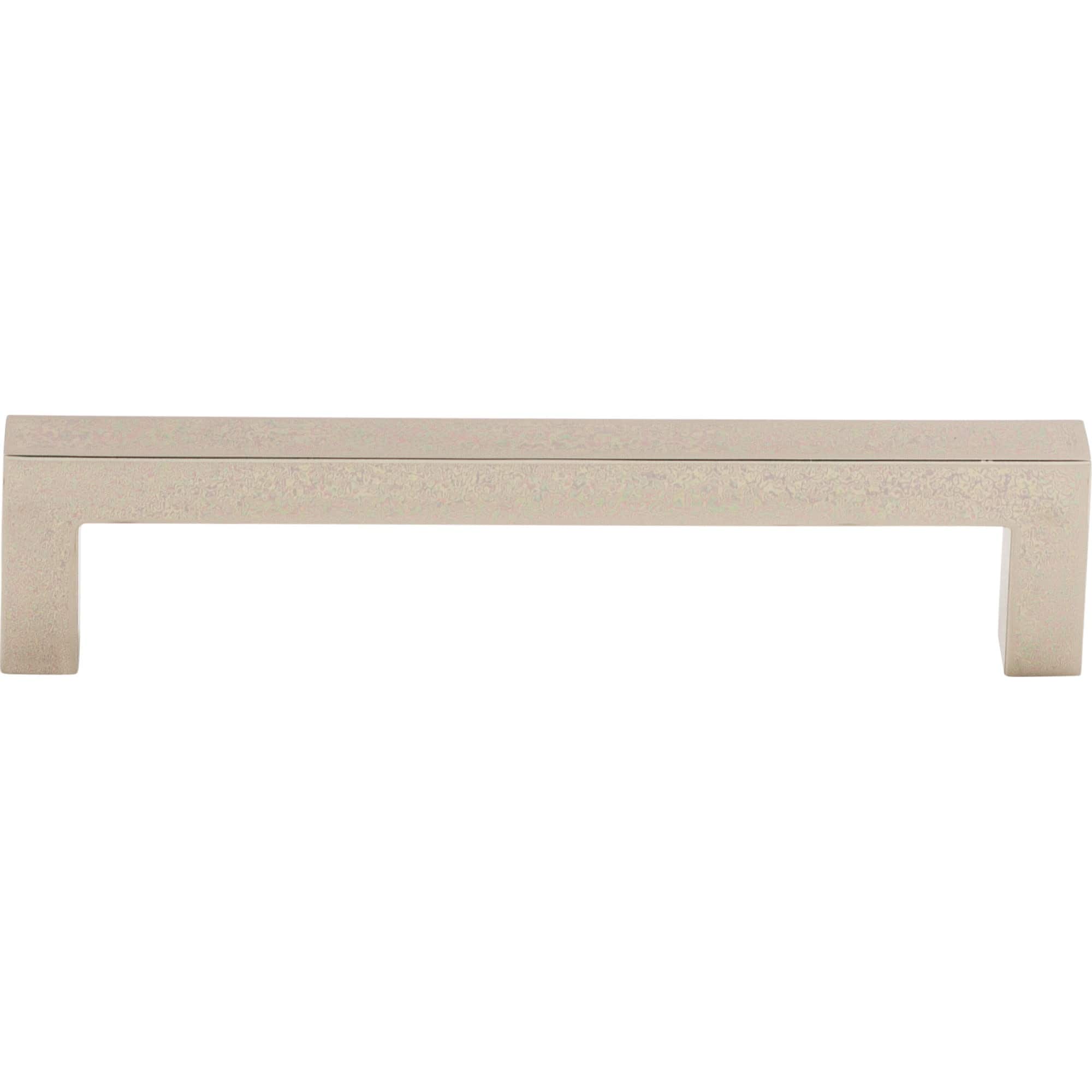 Top Knobs M1284 Square 5 128 Mm Center To Center Handle Cabinet Pull From The Asbury Series Polished Nickel