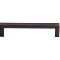 Top Knobs M1650 Square 5 128 Mm Center To Center Handle Cabinet Pull From The Nouveau Iii Series Tuscan Bronze