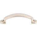 Top Knobs M1693 Arendal 3 Center To Center Handle Cabinet Pull From The Asbury Series Polished Nickel