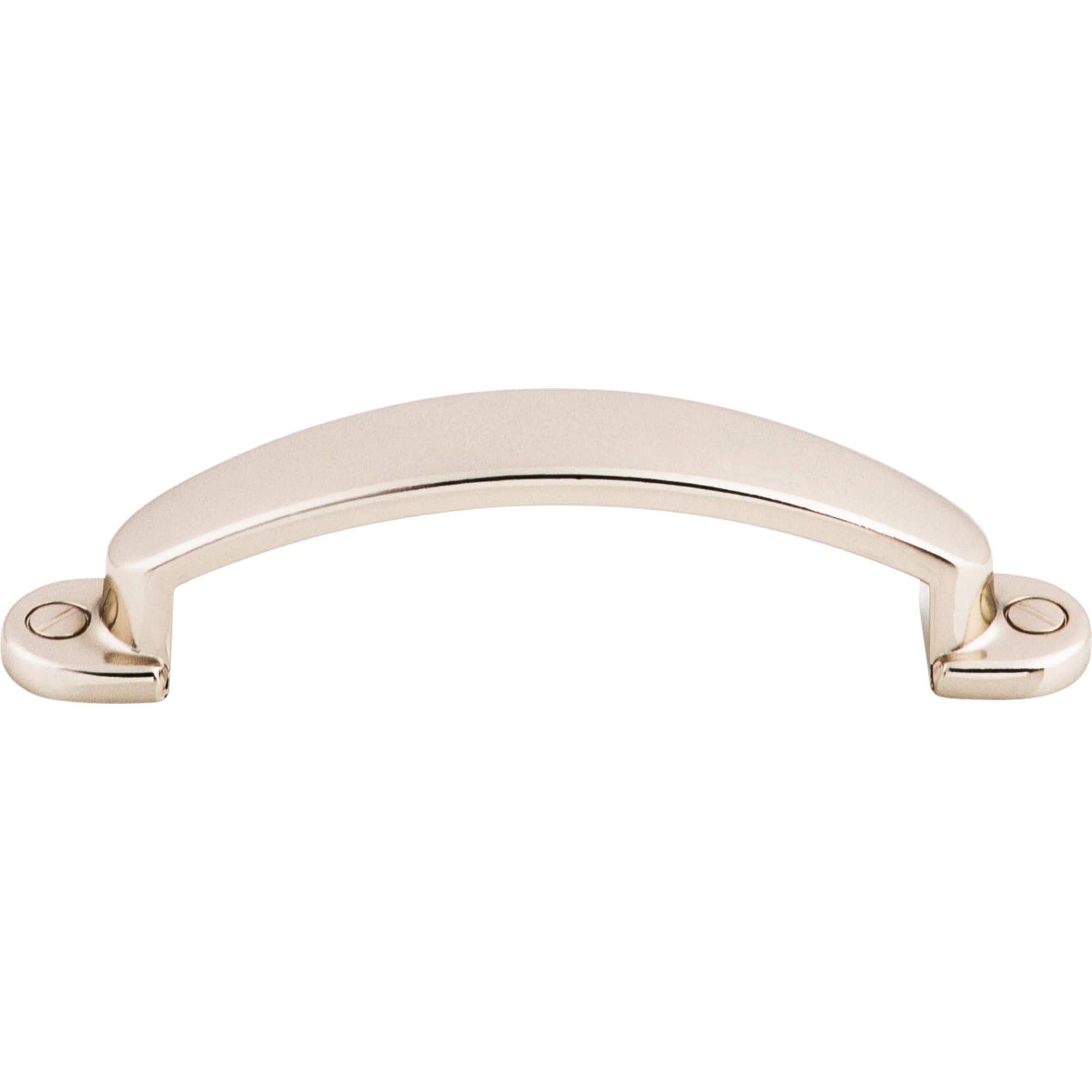 Top Knobs M1693 Arendal 3 Center To Center Handle Cabinet Pull From The Asbury Series Polished Nickel
