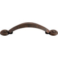 Top Knobs M1729 Angle 3 Center To Center Handle Cabinet Pull From The Dakota Series Patina Rouge
