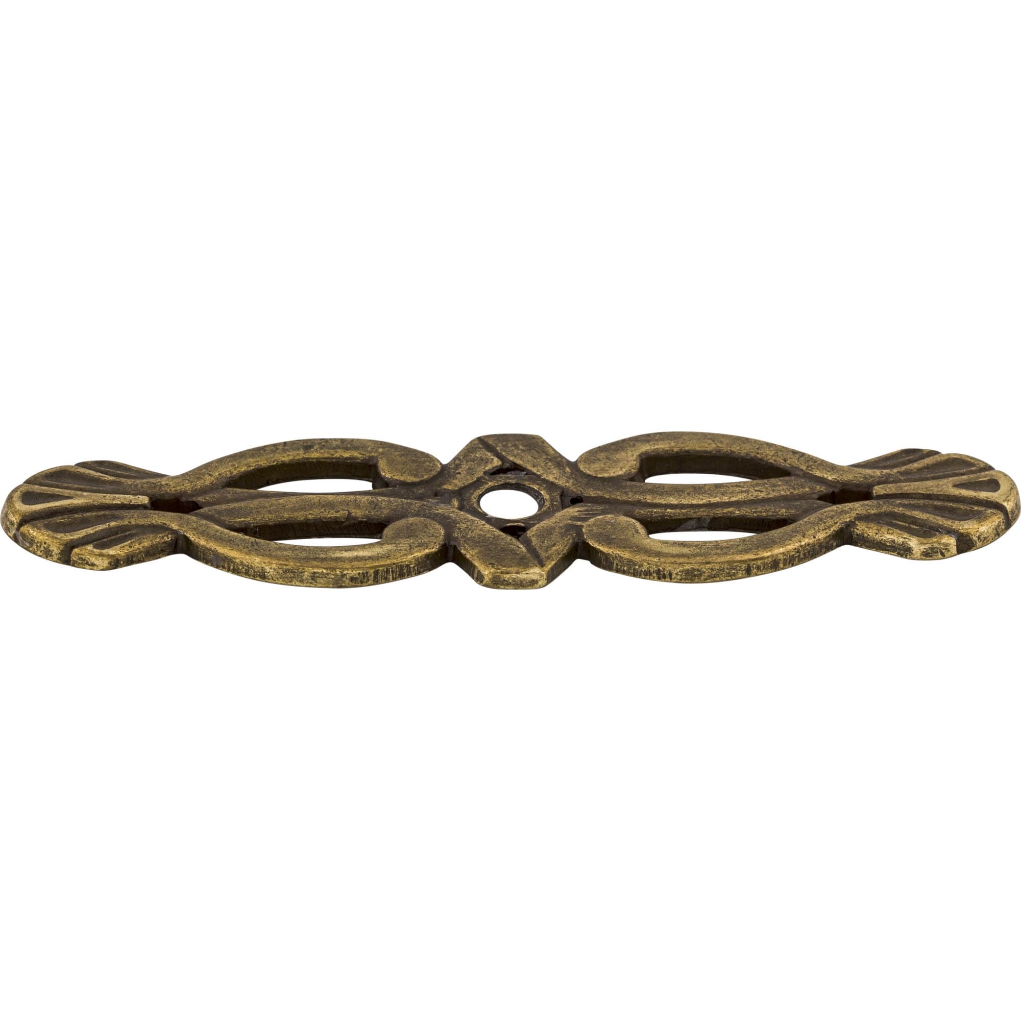 Top Knobs M180 Newton 3 3 16 Pull Backplate From The Tuscany Series German Bronze