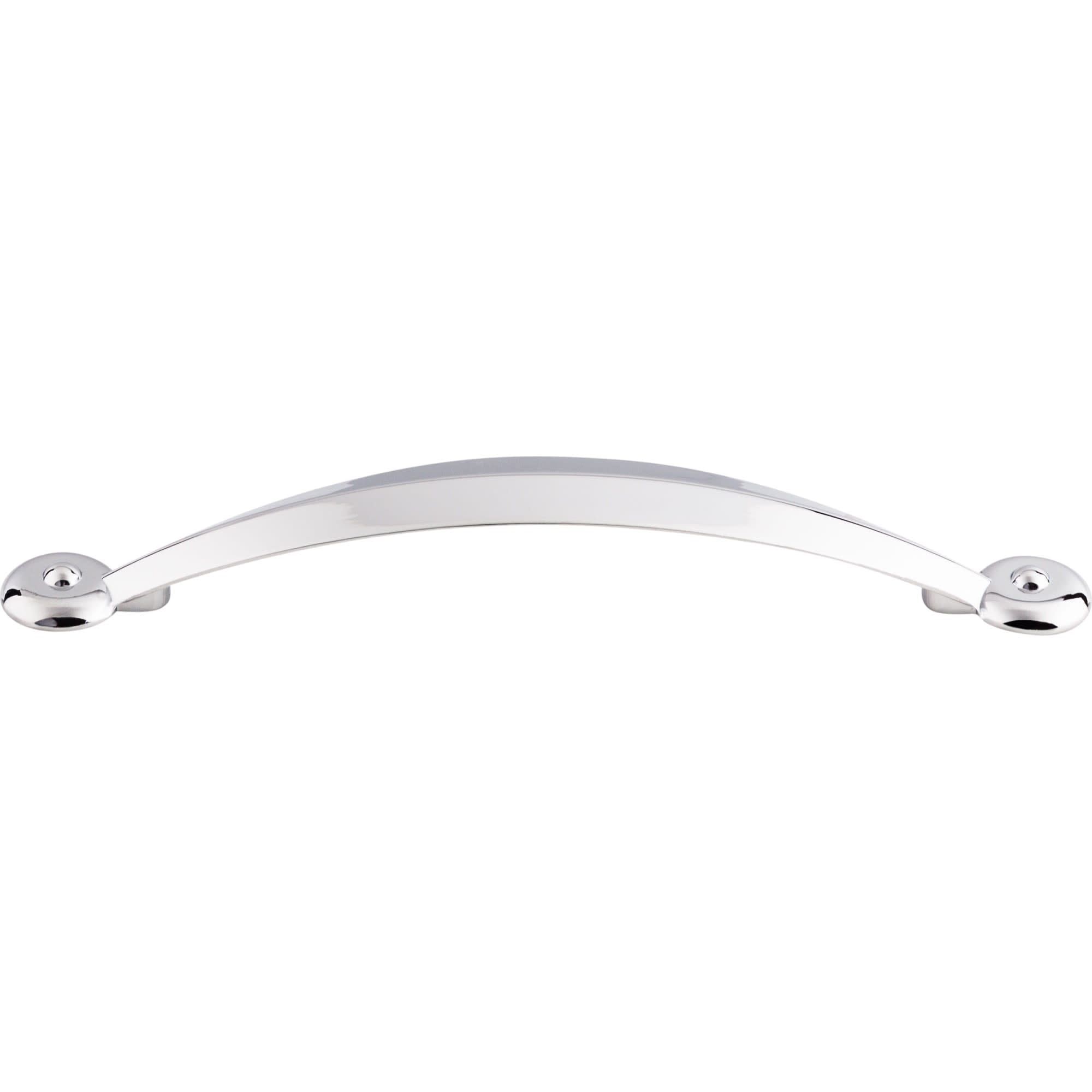 Top Knobs M1907 Angle 5 128 Mm Center To Center Handle Cabinet Pull From The Dakota Series Polished Chrome
