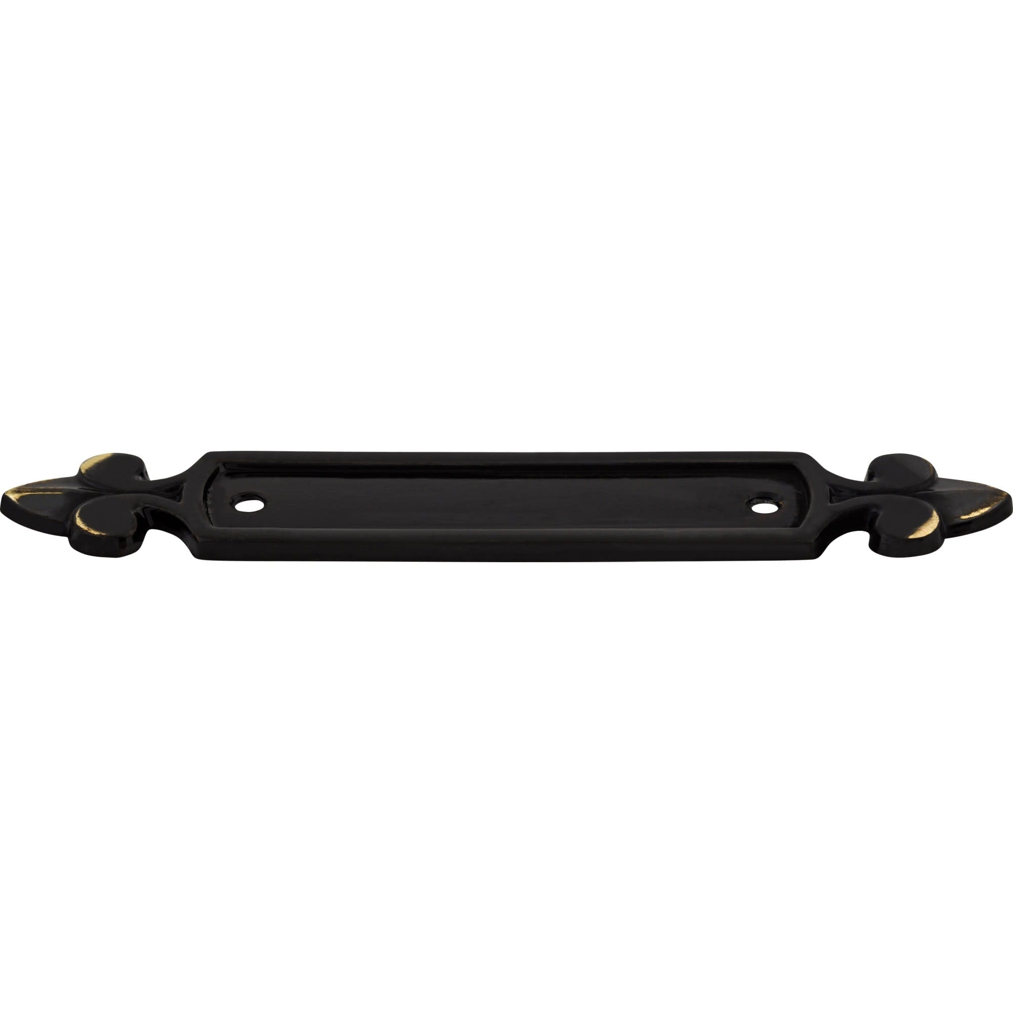 Top Knobs M196 Dover 2 1 2 Center To Center Pull Backplate From The Tuscany Series Dark Antique Brass