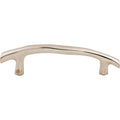 Top Knobs M1965 Twig 5 128 Mm Center To Center Branch Designer Cabinet Pull From The Aspen Ii Series Polished Nickel
