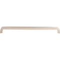 Top Knobs M2108 Tapered 12 5 8 Center To Center Handle Cabinet Pull From The Nouveau Iii Series Brushed Satin Nickel