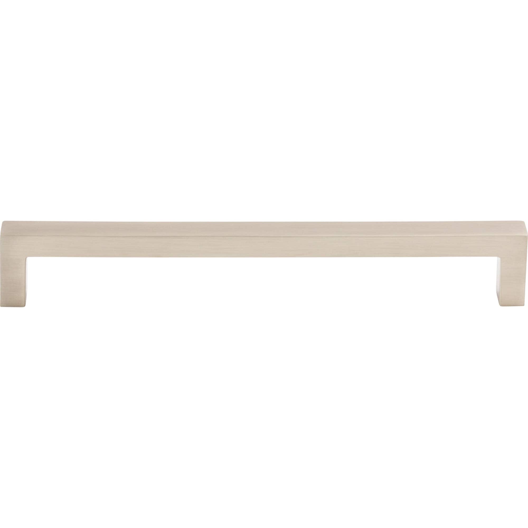 Top Knobs M2140 Square 7 9 16 Center To Center Handle Cabinet Pull From The Asbury Series Brushed Satin Nickel