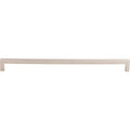 Top Knobs M2141 Square 12 5 8 Center To Center Handle Cabinet Pull From The Asbury Series Brushed Satin Nickel