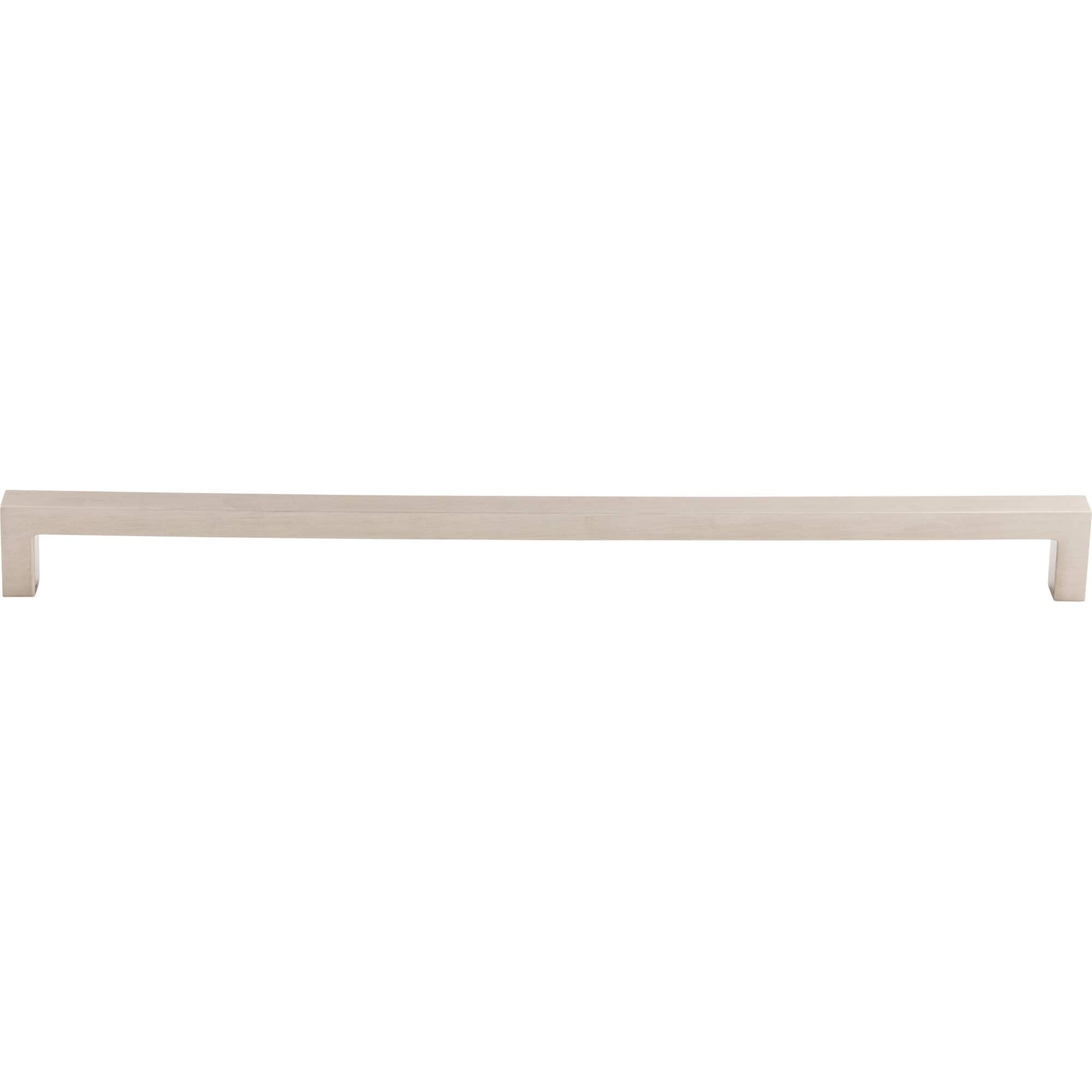 Top Knobs M2141 Square 12 5 8 Center To Center Handle Cabinet Pull From The Asbury Series Brushed Satin Nickel