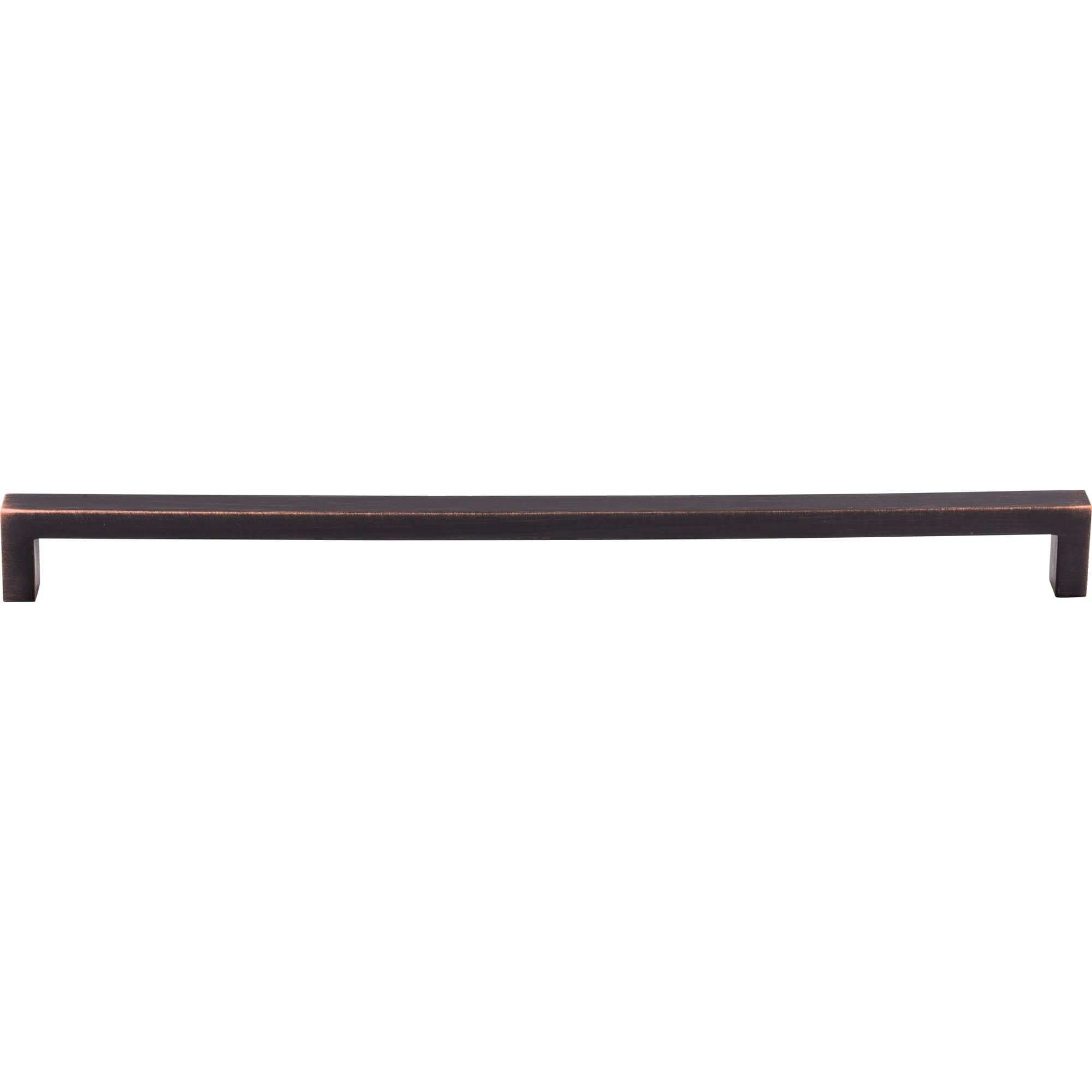 Top Knobs M2150 Square 12 5 8 Center To Center Handle Cabinet Pull From The Nouveau Iii Series Tuscan Bronze