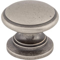 Top Knobs M354 Ray 1 1 4 Diameter Mushroom Cabinet Knob From The Somerset Ii Series Pewter Antique