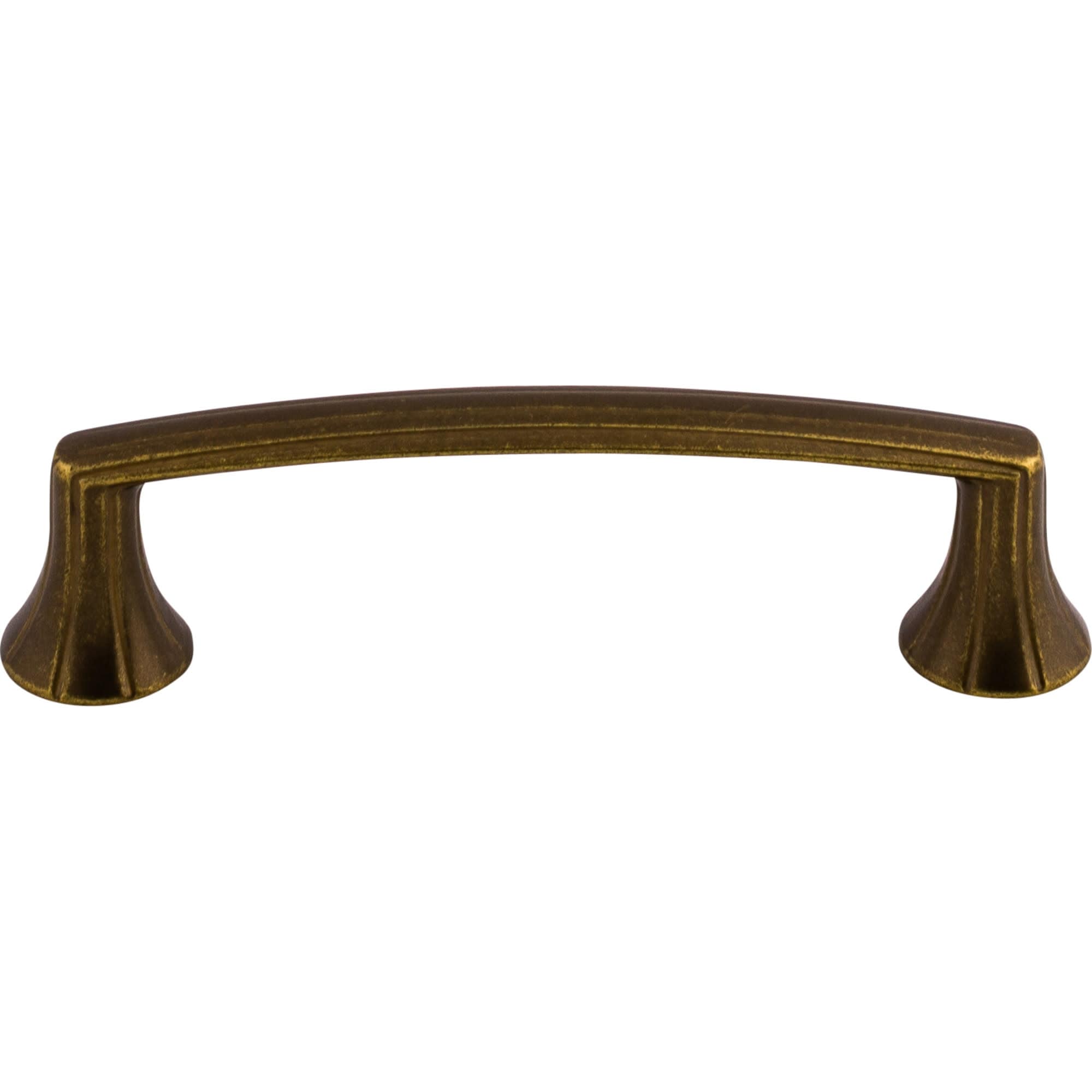 Top Knobs M957 Rue 3 3 4 Center To Center Handle Cabinet Pull From The Edwardian Series German Bronze