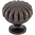 Top Knobs M1616 Melon 1 1 4 Diameter Mushroom Cabinet Knob From The Somerset Ii Series Tuscan Bronze