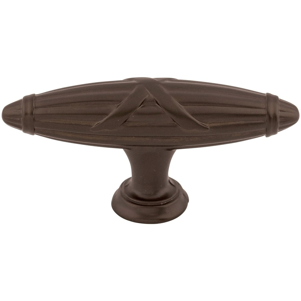 Top Knobs M931 Ribbon 2 3 4 Long Bar Cabinet Knob From The Edwardian Series Oil Rubbed Bronze