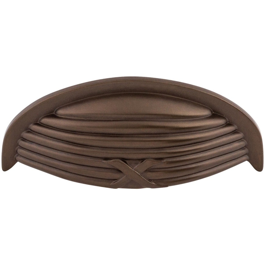 Top Knobs M940 Ribbon 3 Center To Center Cup Cabinet Pull From The Edwardian Series Oil Rubbed Bronze