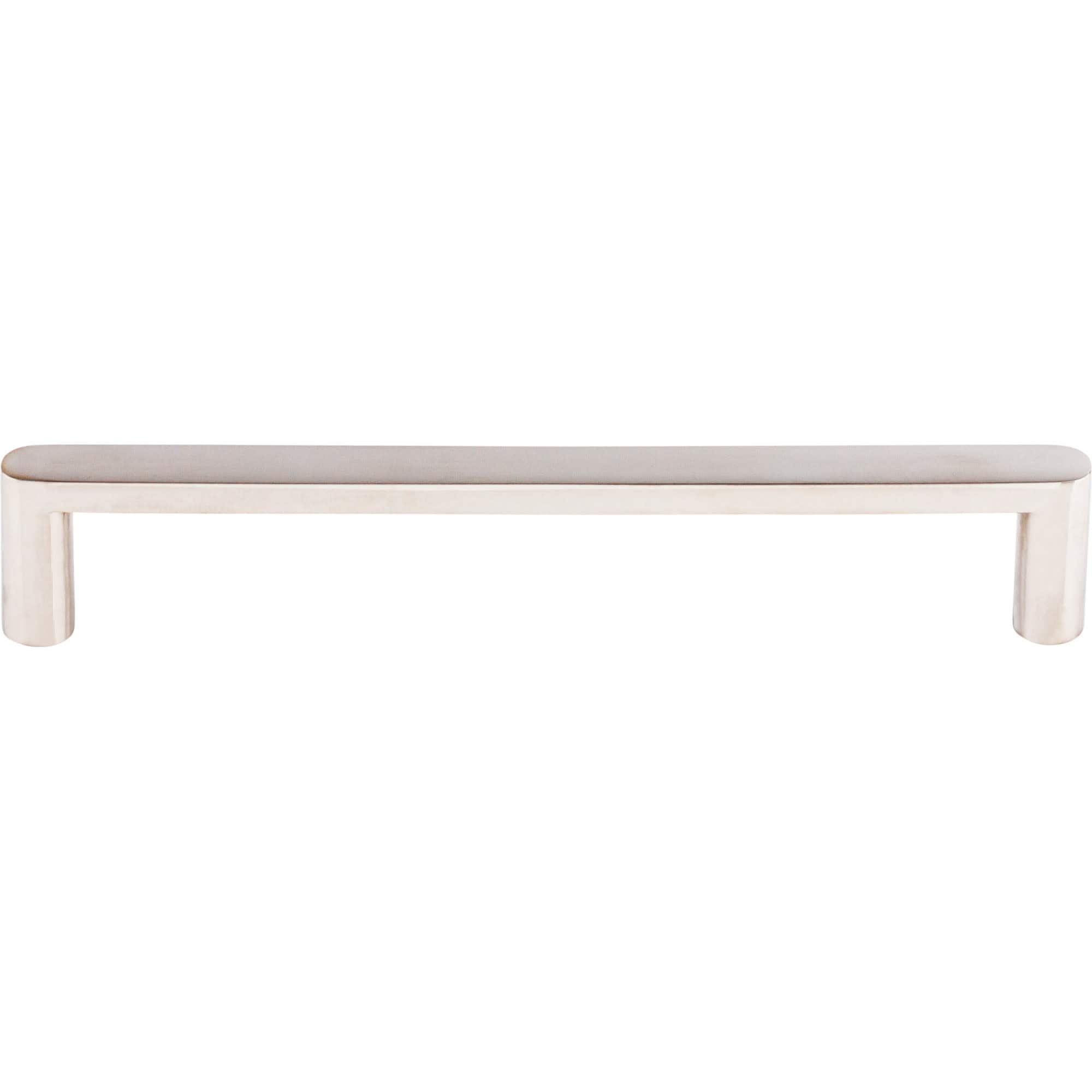Top Knobs Ss67 6 5 16 Center To Center Handle Cabinet Pull From The Stainless Ii Series Polished Stainless Steel