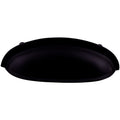 Top Knobs M362 Somerset 3 Center To Center Cup Cabinet Pull Flat Black