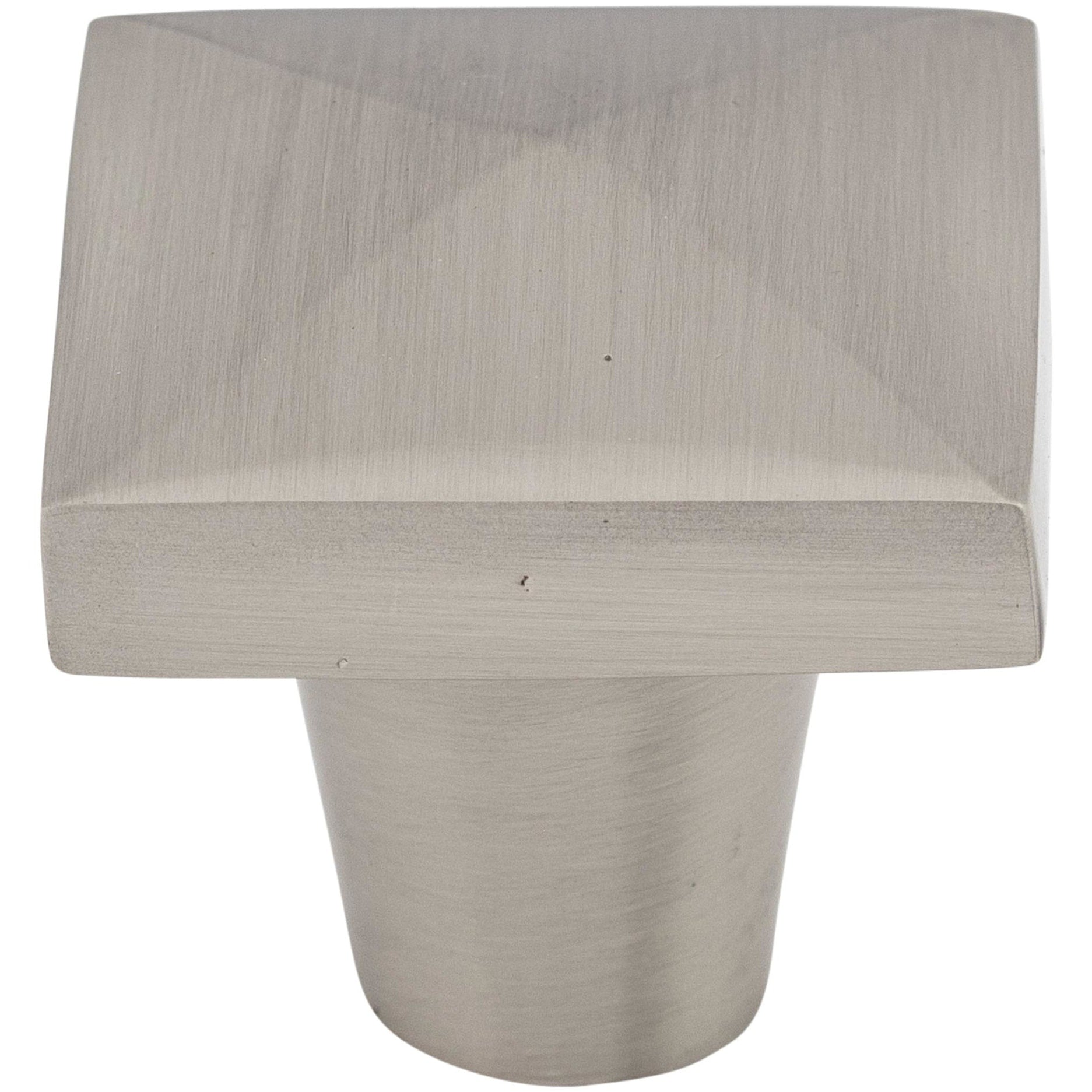 Top Knobs M2059 Square 1 1 4 Square Cabinet Knob From The Aspen Ii Series Brushed Satin Nickel