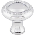 Top Knobs M325 Swirl Cut 1 3 8 Diameter Mushroom Cabinet Knob From The Somerset Ii Series Polished Chrome