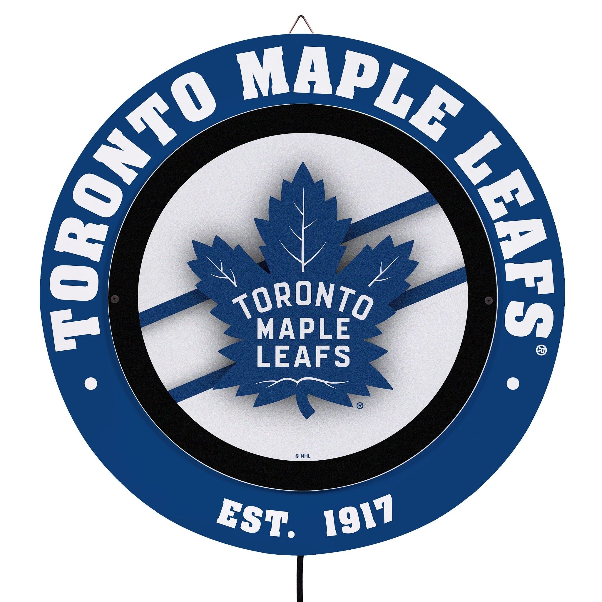 Toronto Maple Leafs Led Metal Lit Wall Sign Decor