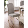 Furniture Of America Torrey Contemporary Fluted Dining Chairs Set Of 2