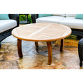 Tortuga Outdoor Teak Round Coffee Table