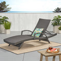 Toscana Outdoor Wicker Armed Chaise Lounge Chair By Christopher Knight Home