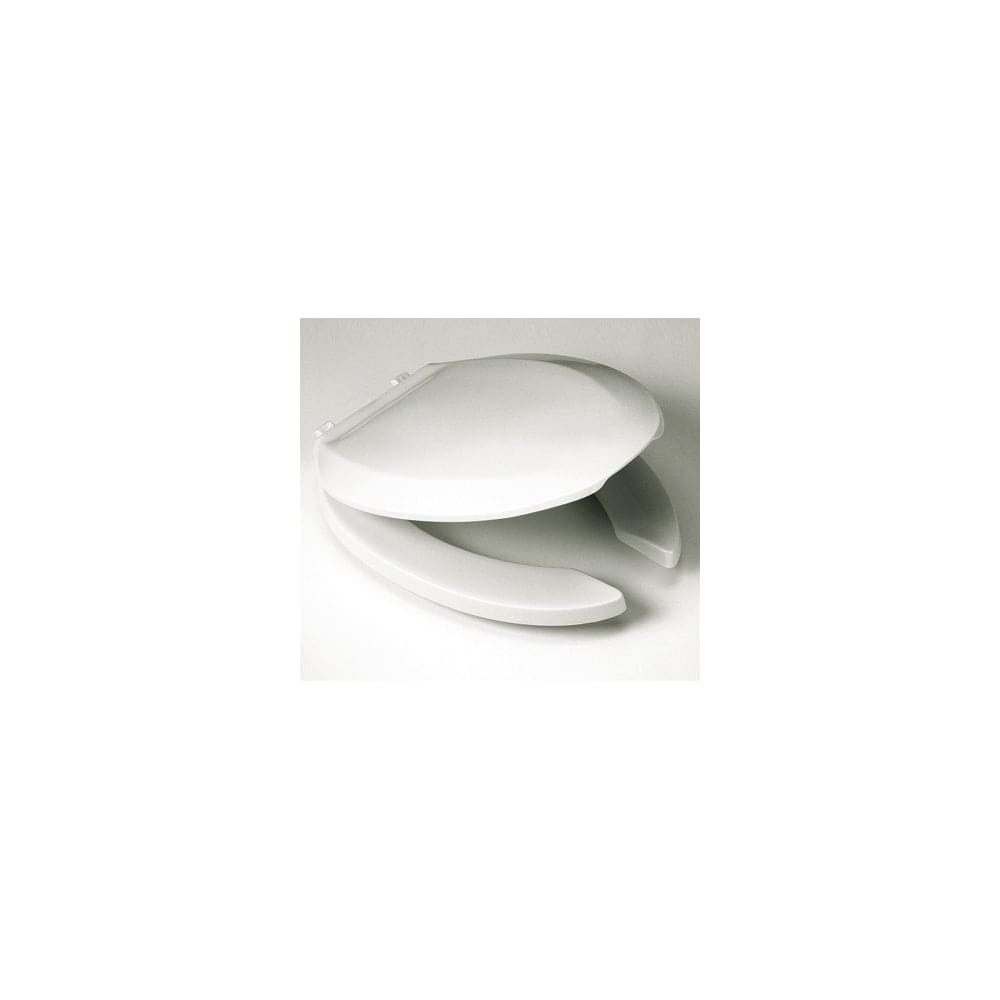 Toto Sc134 Reliance Commercial Elongated Open Front Toilet Seat And Lid Cotton