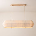 Totora Natural Oak Pendant Light