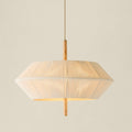 Totora Natural Oak Linear Pendant Light