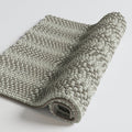 Totti Gemini Gray Microfiber Chenille 16 X 24 Bathroom Mat W Gradual Color Change