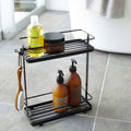 Tower White Black Bath Rack By Yamazaki Home