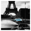 Tower And 2Cv By Noah Bay Wrapped Canvas Art
