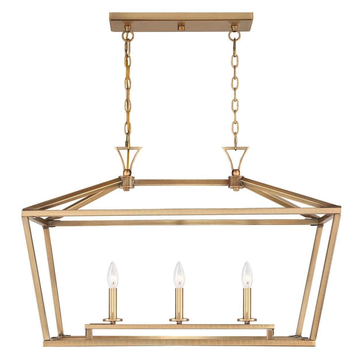Townsend Three Light Linear Chandelier