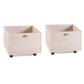 Toy Boxes In Washed White Finish
