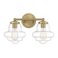 Trade Winds Jordan 2 Light Bathroom Vanity Light