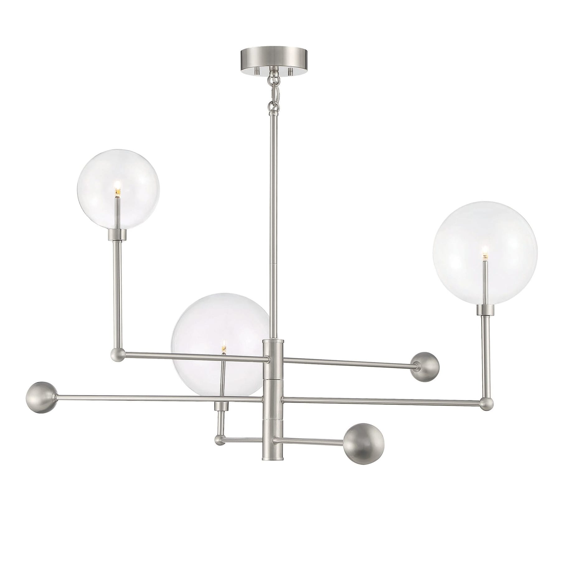 Trade Winds Ray 3 Light Chandelier