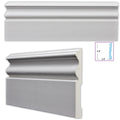 Traditional 4.75 Inch Baseboard 8 Pieces