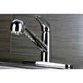 Traditional Chrome Pullout Kitchen Faucet