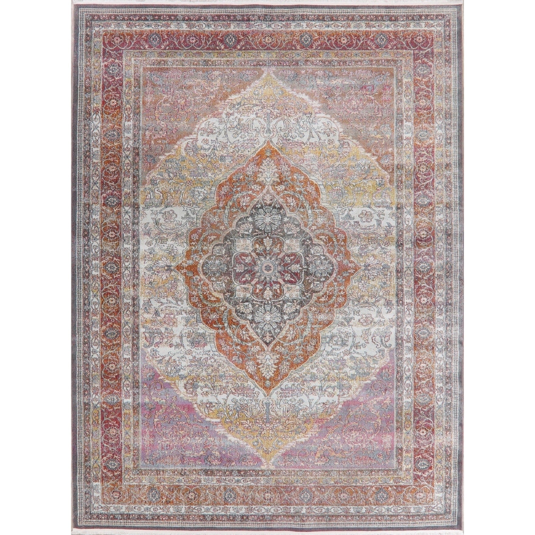 Traditional Floral Distressed Turkish Oriental Area Rugs Home D Cor