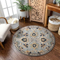 Traditional Floral Filigree Rug