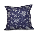 Traditional Floral Print 18 Inch Throw Pillow