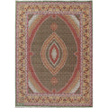Traditional Persian Tabriz Carpet Polyester Jute Oriental Turkish Rug
