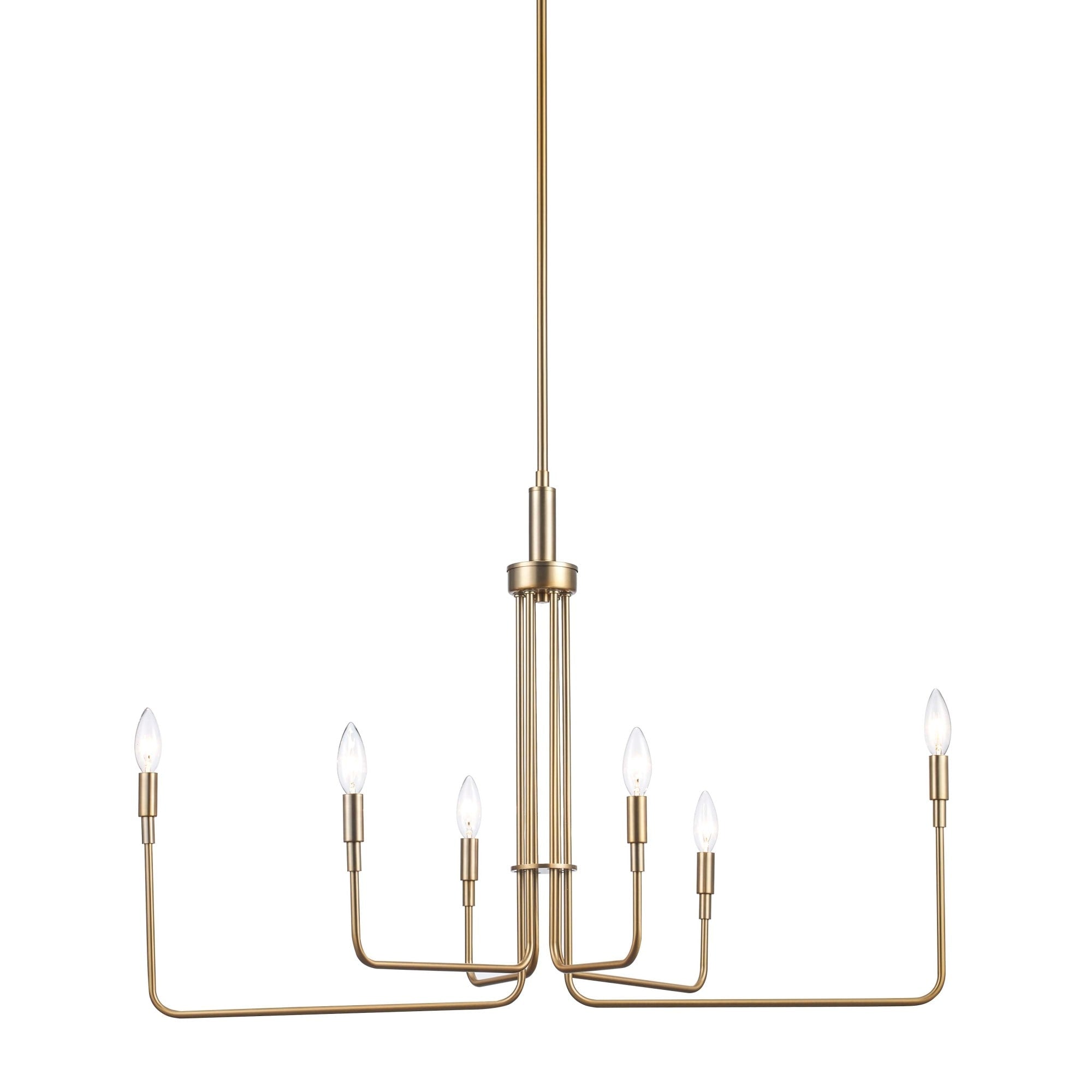 Trans Globe Lighting 11316 Charlotte 6 Light 36 Wide Taper Candle