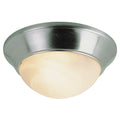 Trans Globe Lighting 16 Width 3 Light Flush Mount Ceiling Fixture