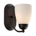 Trans Globe Lighting Clayton Single Light 6 Wide Bathroom Sconce With