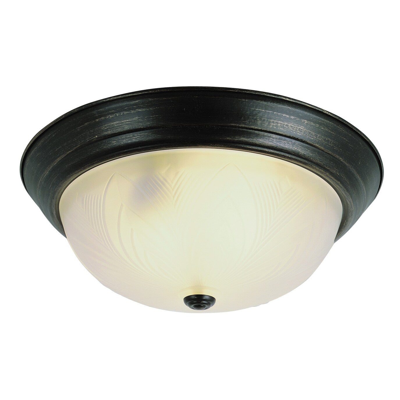 Trans Globe Lighting 58802 Del Mar 3 Light 15 Wide Flush Mount Bowl